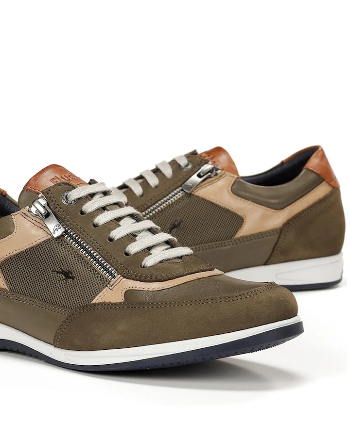 heren sneakers beige