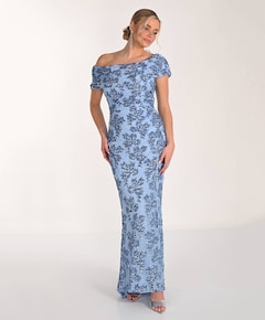 Dames jurk blauw