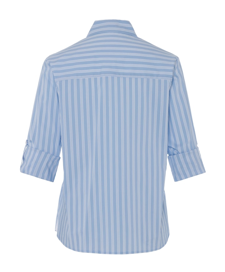 Dames blouse blauw