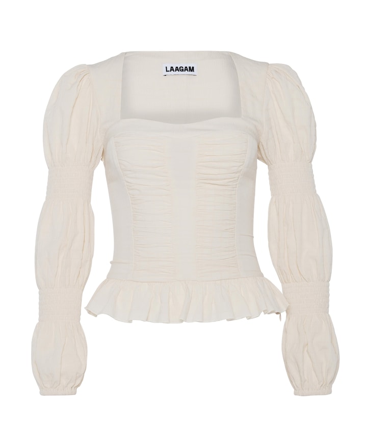 Dames blouse ecru