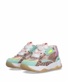 Cody Chunky meisjes sneakers groen