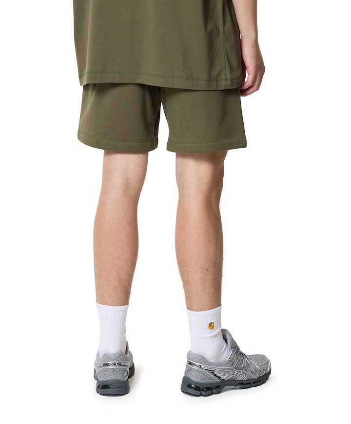heren korte broek groen