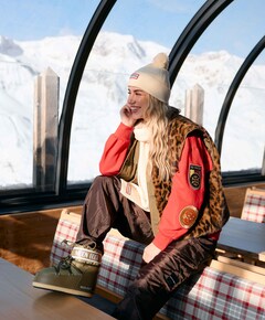 Cargo Pull On Tall dames broek bruin