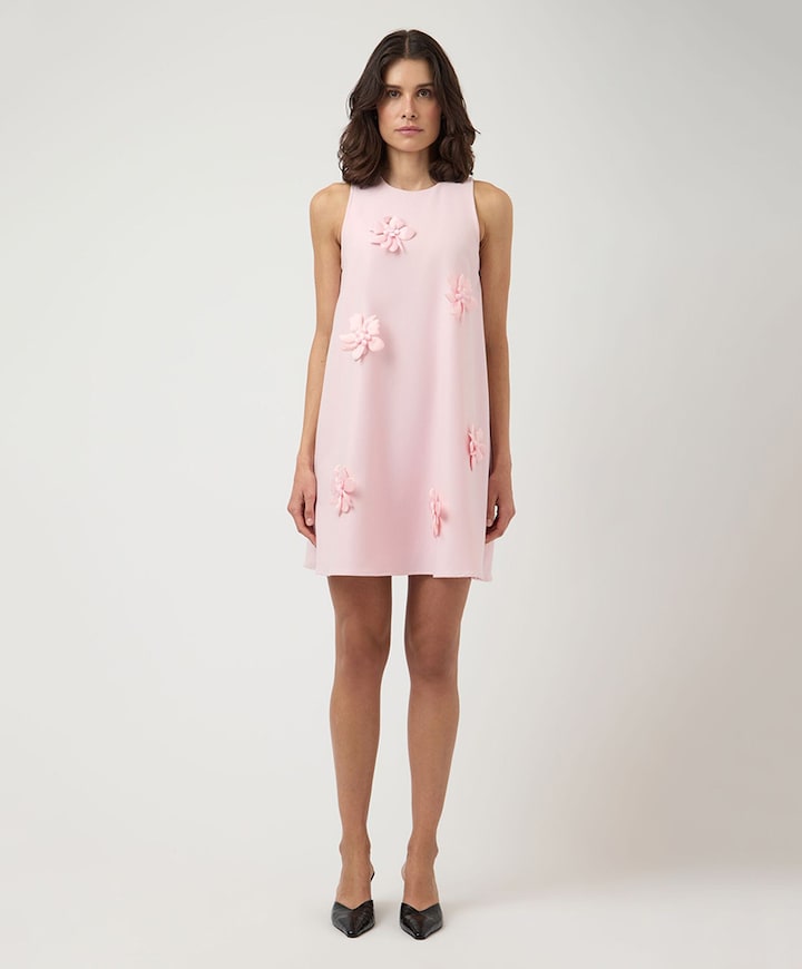 Dames jurk roze