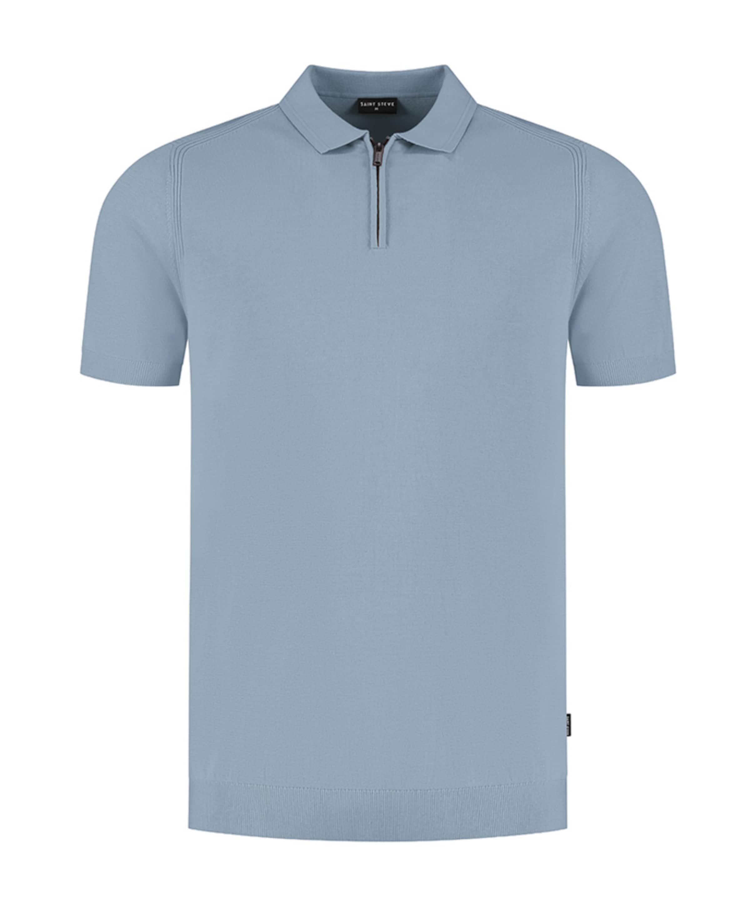 Heren polo blauw