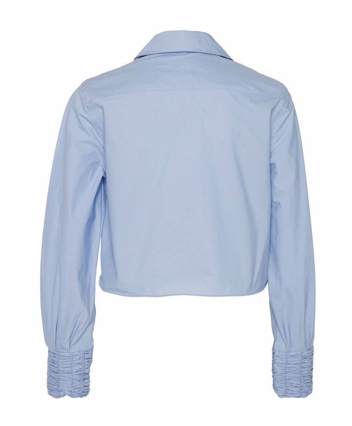 Dames blouse blauw