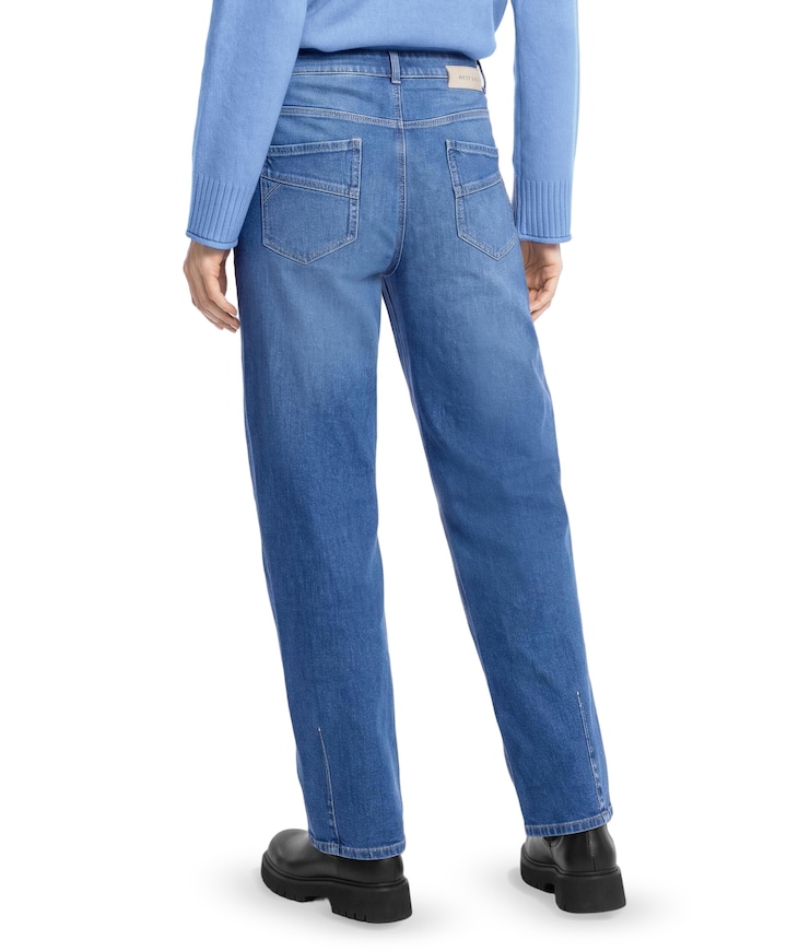 7/8 dames jeans blauw