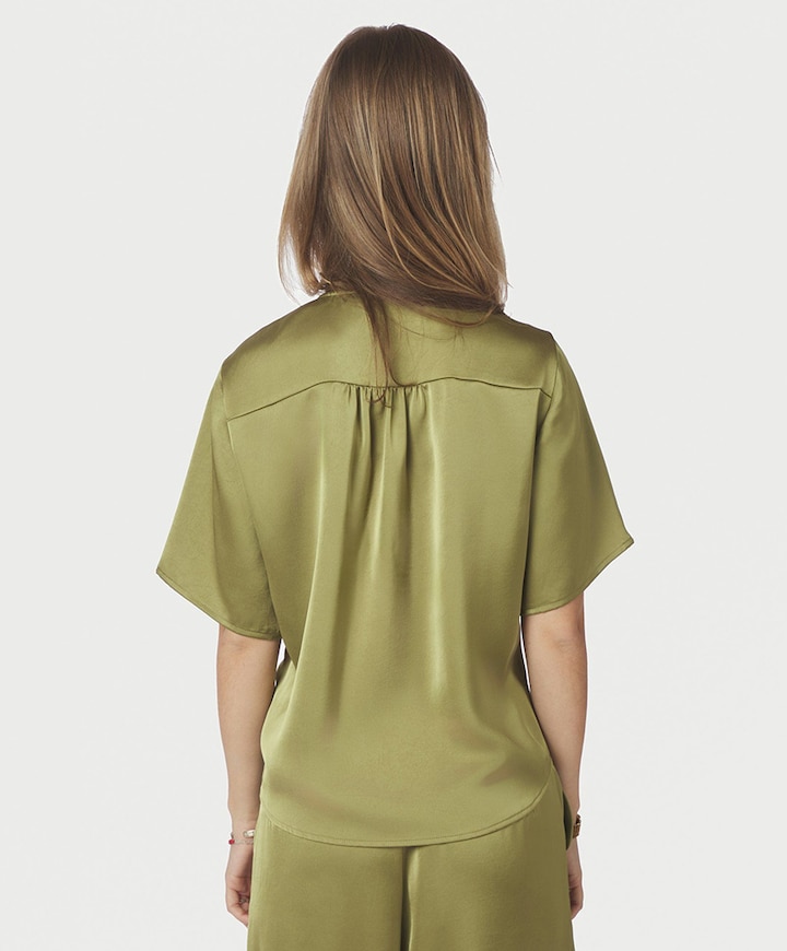 Dames blouse groen