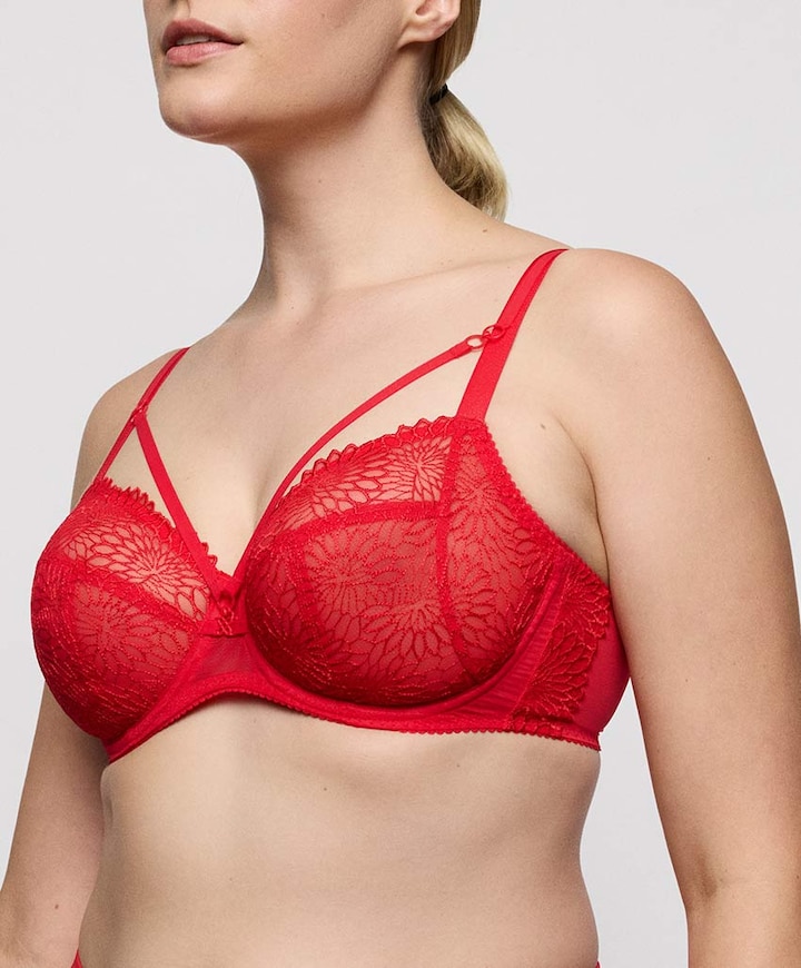 Dames bh rood