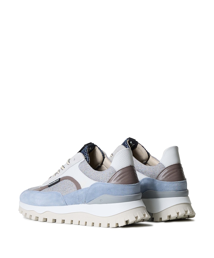 heren sneakers blauw