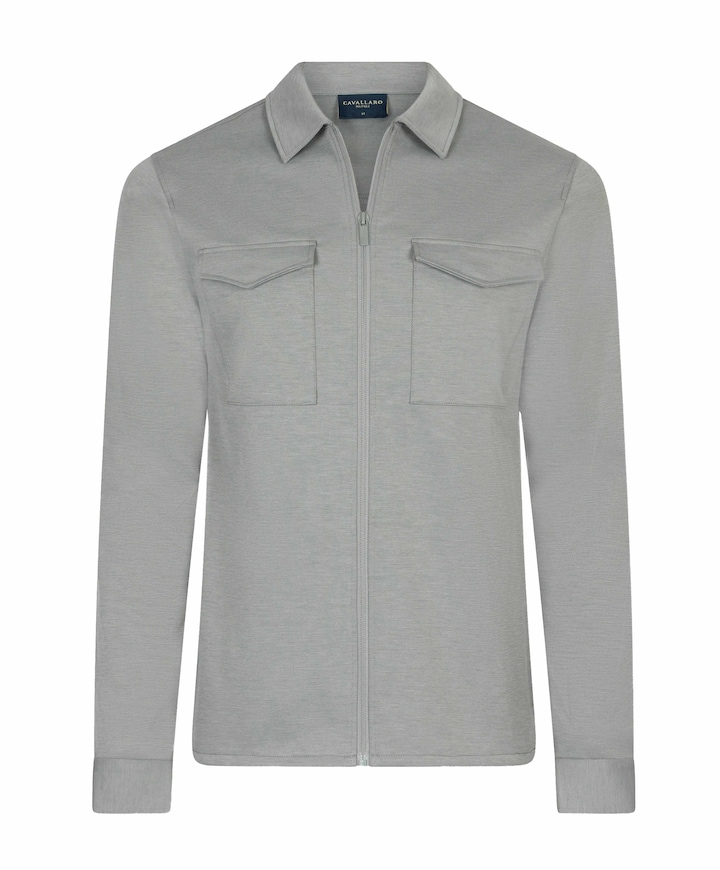 Heren overshirt groen
