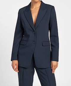 Dames blazer blauw