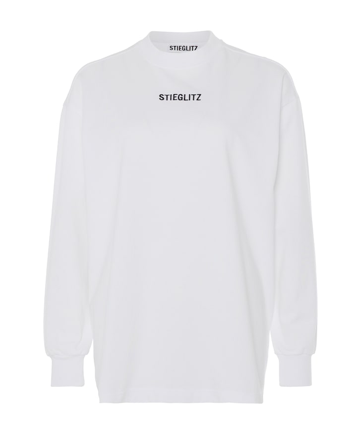 Dames longsleeve wit