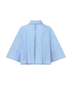 Dames blouse blauw