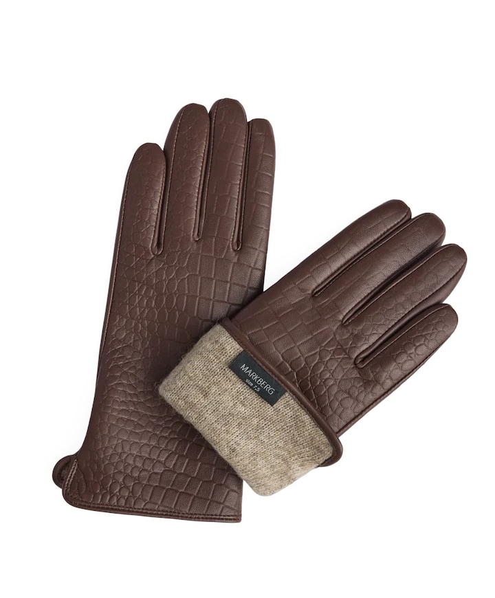 Dames handschoenen bruin