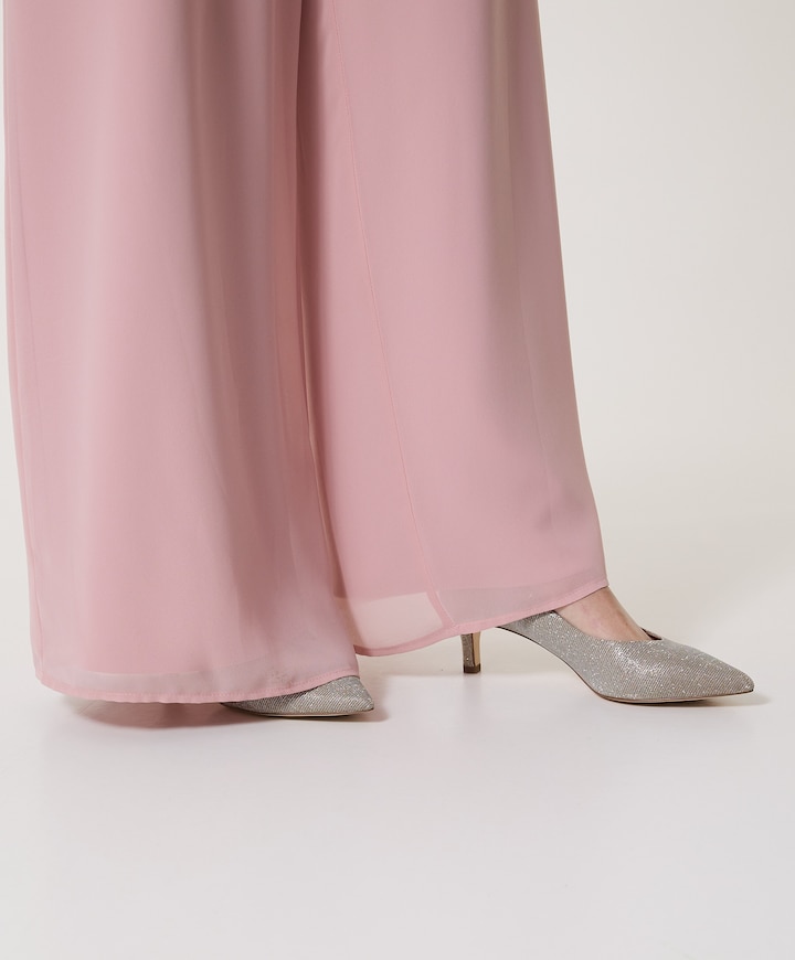 Women Court Sho pumps zilver