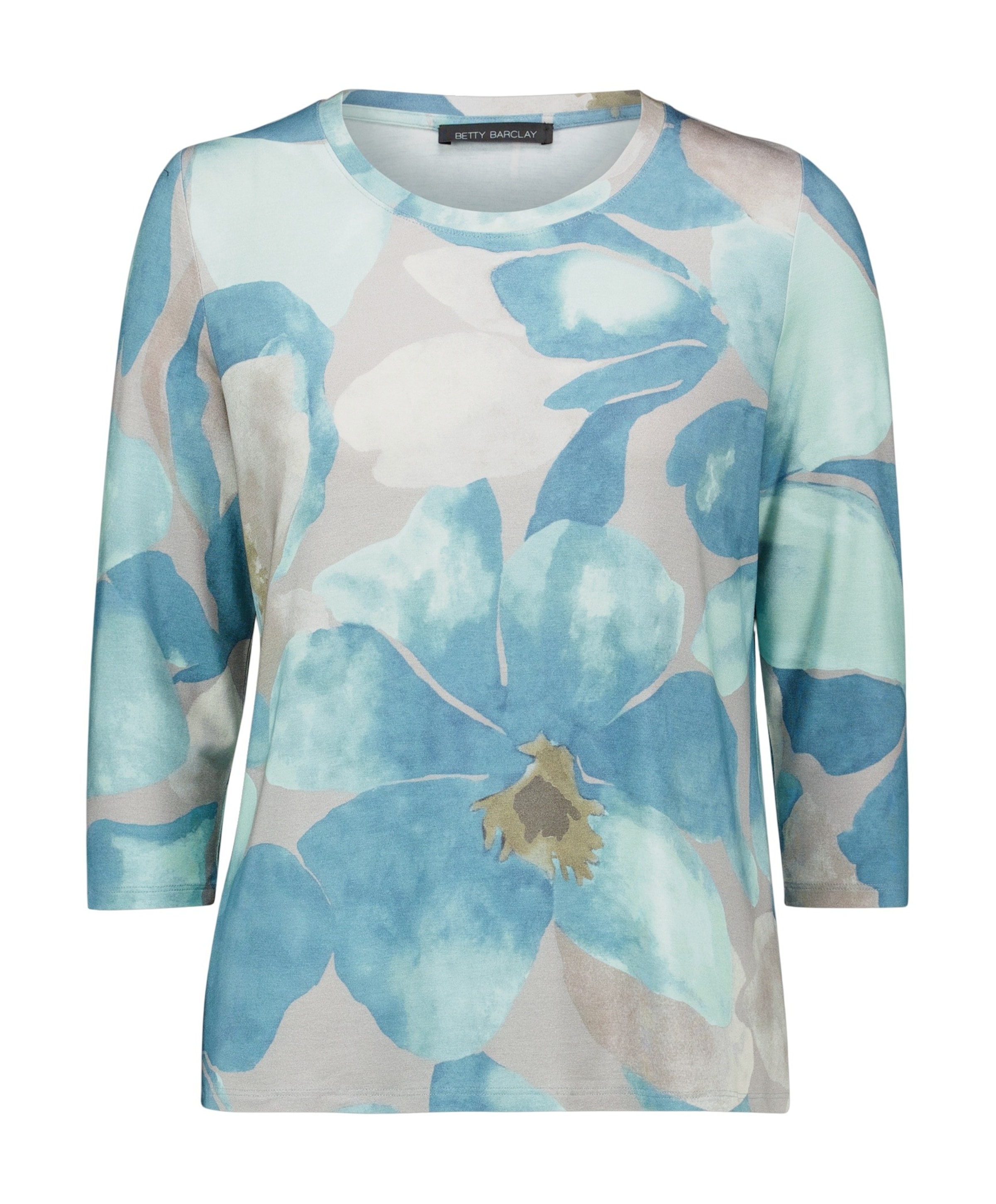 Dames longsleeve blauw