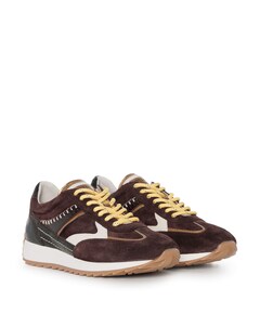 Harlem dames sneakers bruin