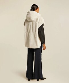 Dames bodywarmer ecru