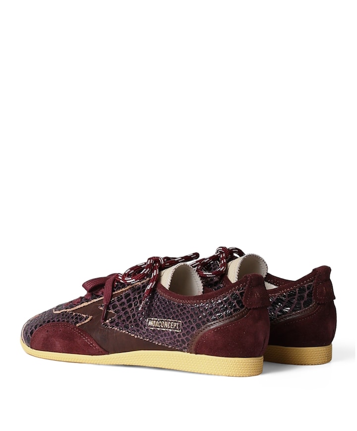 dames sneakers bordeaux