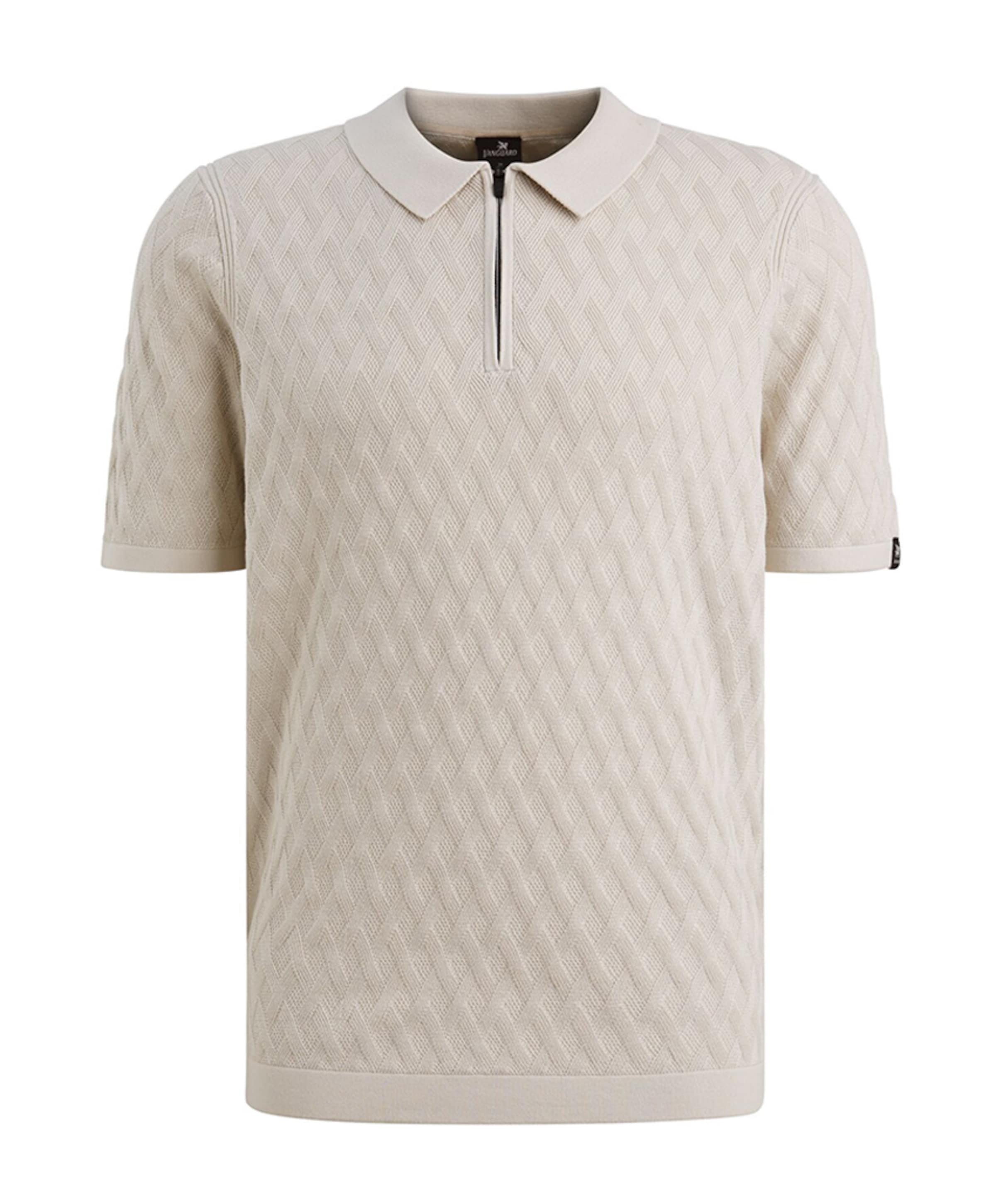 Heren polo beige