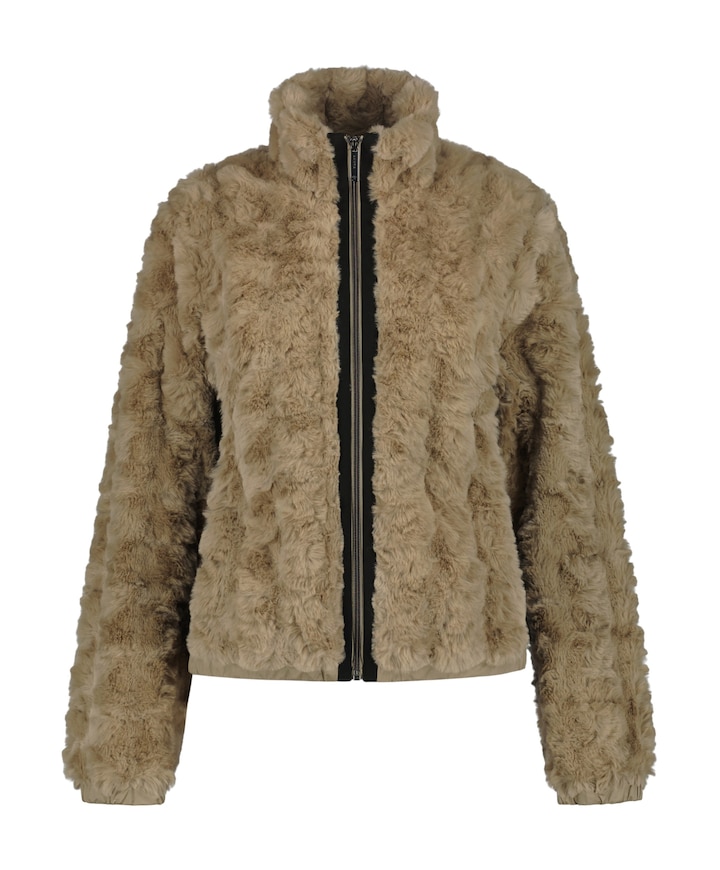 Dames jas beige