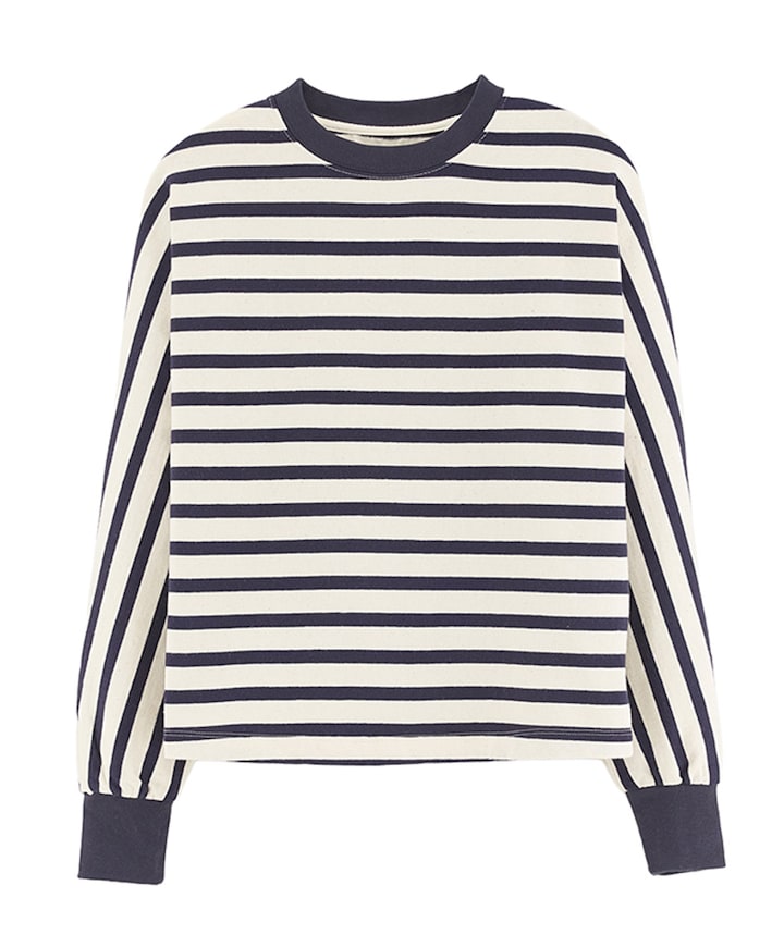 Meisjes longsleeve blauw