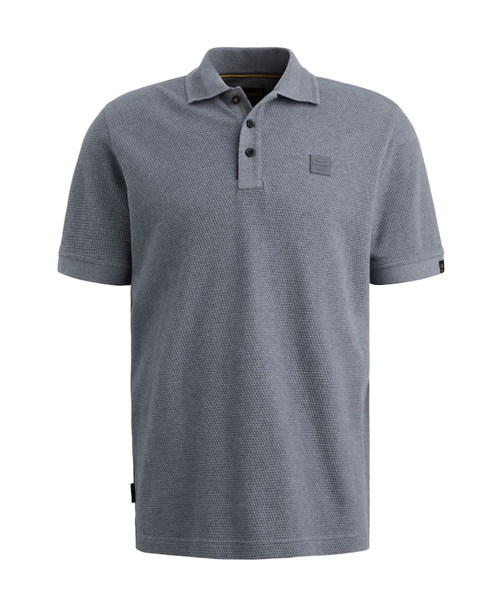 Heren polo blauw
