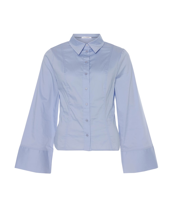Dames blouse blauw