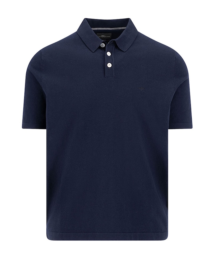 Heren polo blauw