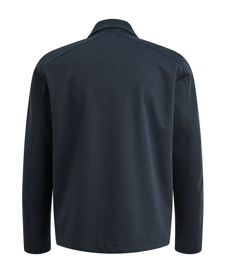 Heren overshirt blauw
