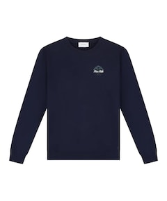 Heren sweater blauw