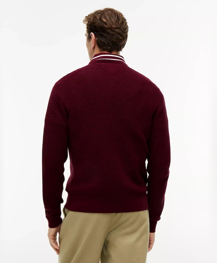 Heren trui bordeaux