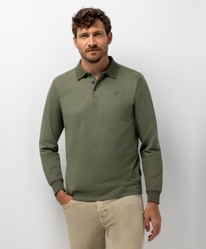 Heren polo groen