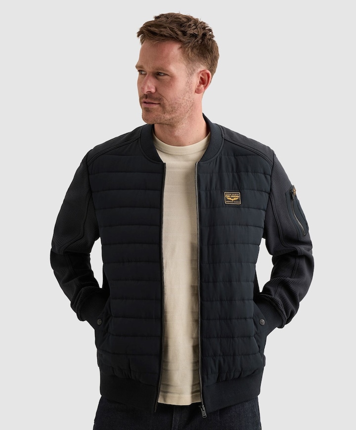 Heren jas blauw