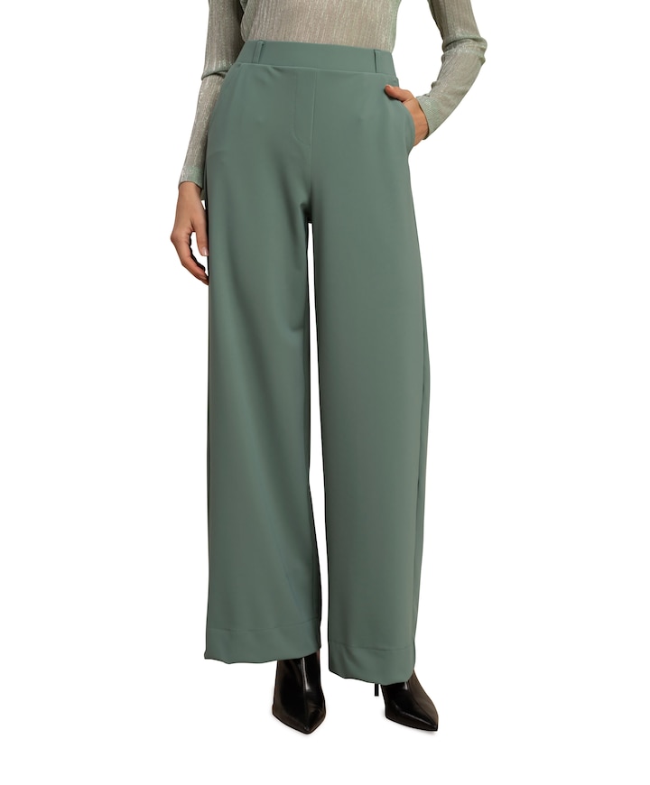 Lexie bonded dames broek groen