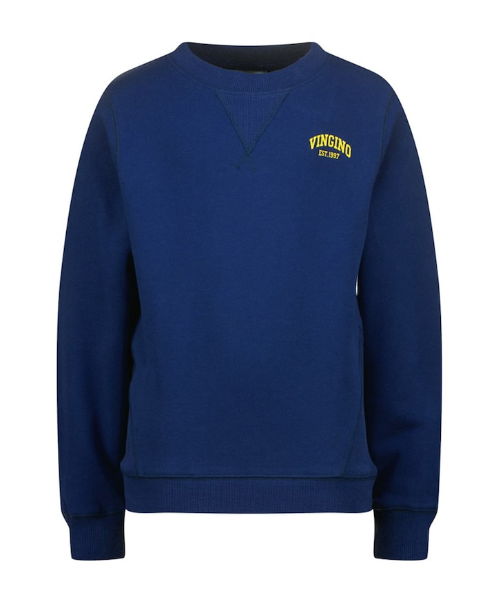 Jongens sweater blauw