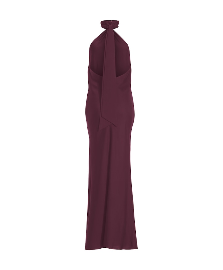 Dames jurk bordeaux