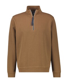 Trui met rits bruin