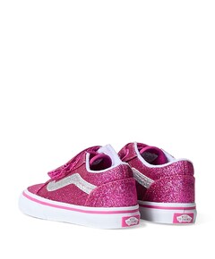 Old Skool V PAINT SPLATTER meisjes sneakers roze