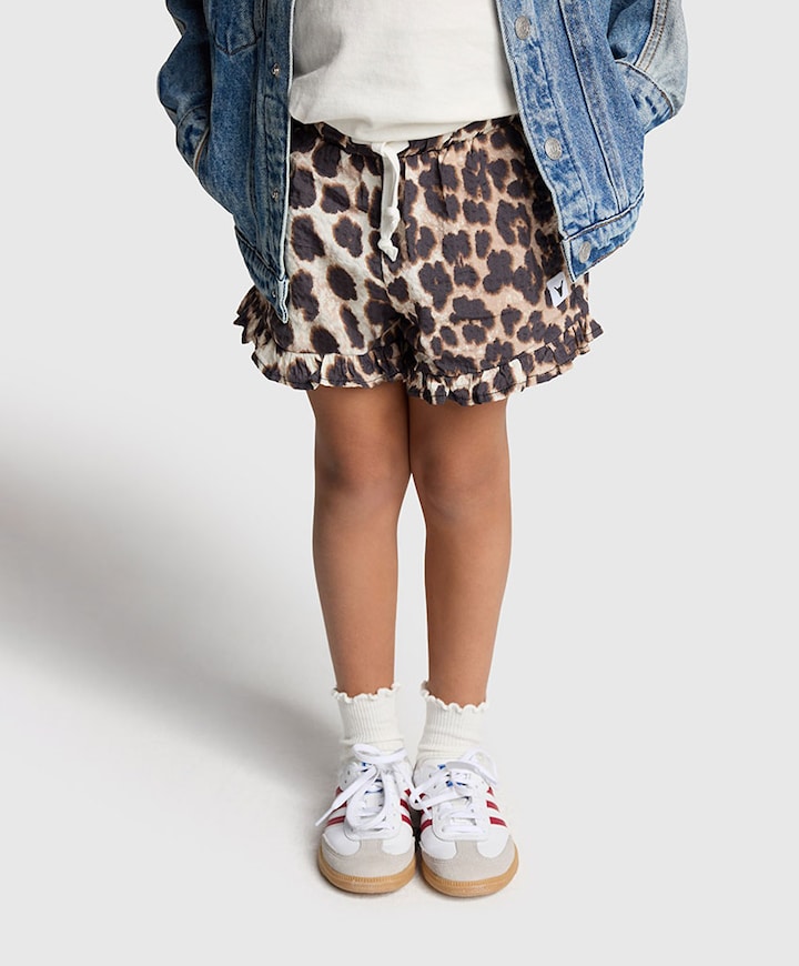 KIDS ANIMAL SHORTS meisjes korte broek bruin
