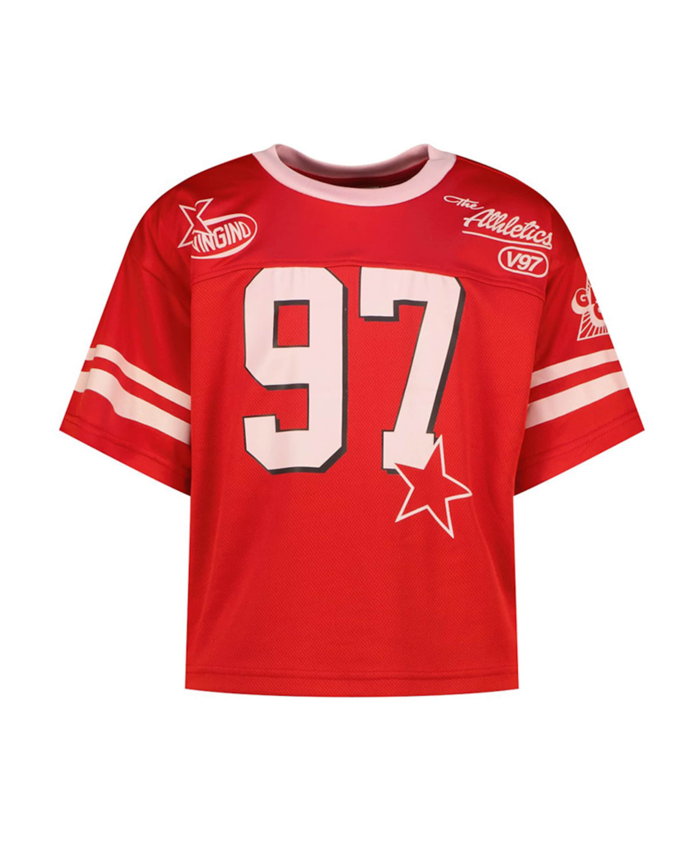 Meisjes T-shirt rood