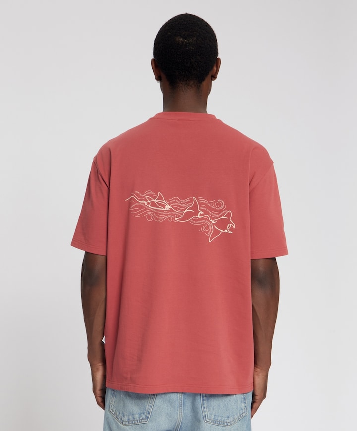 Heren T-shirt rood