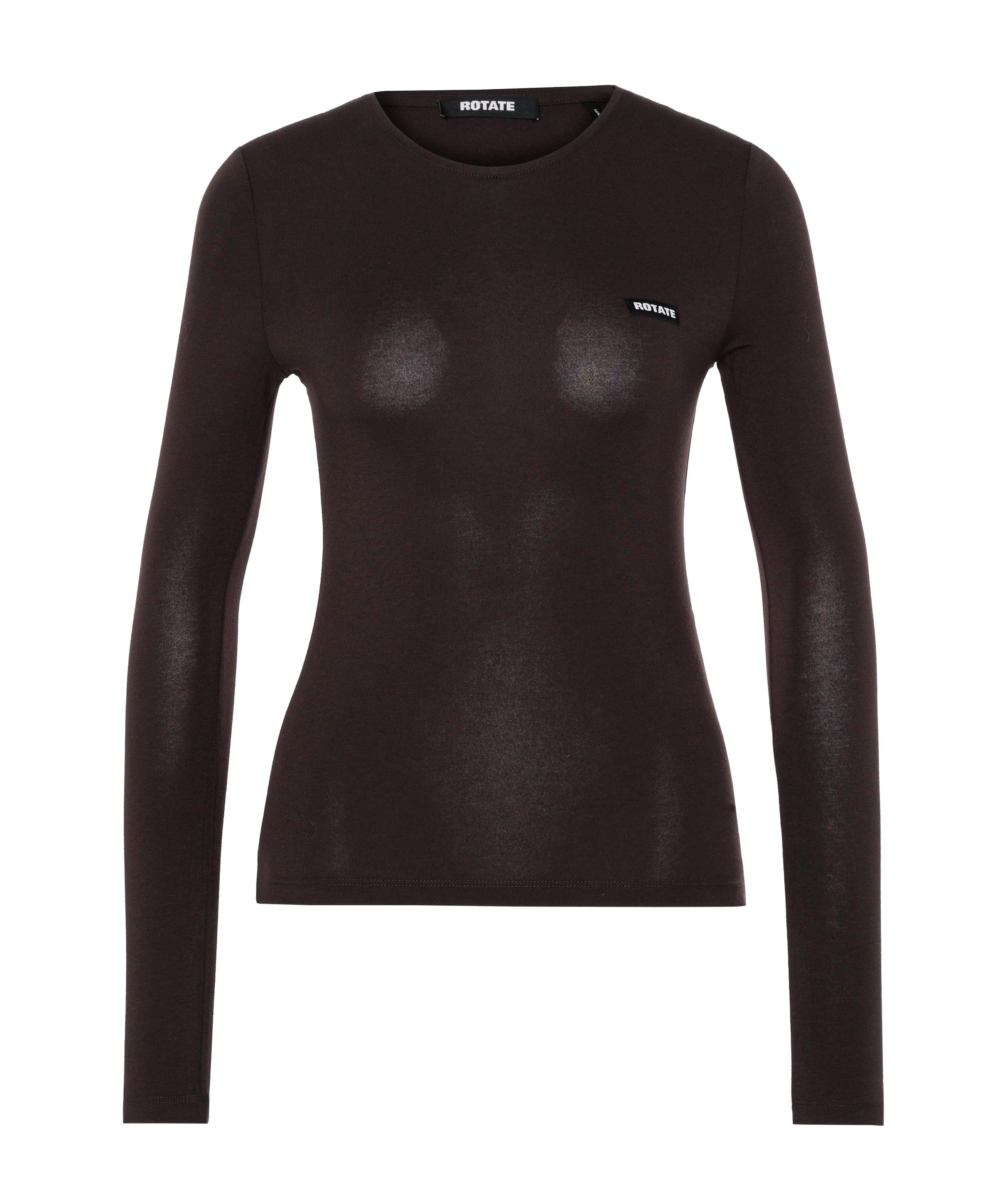 Dames blouse bruin