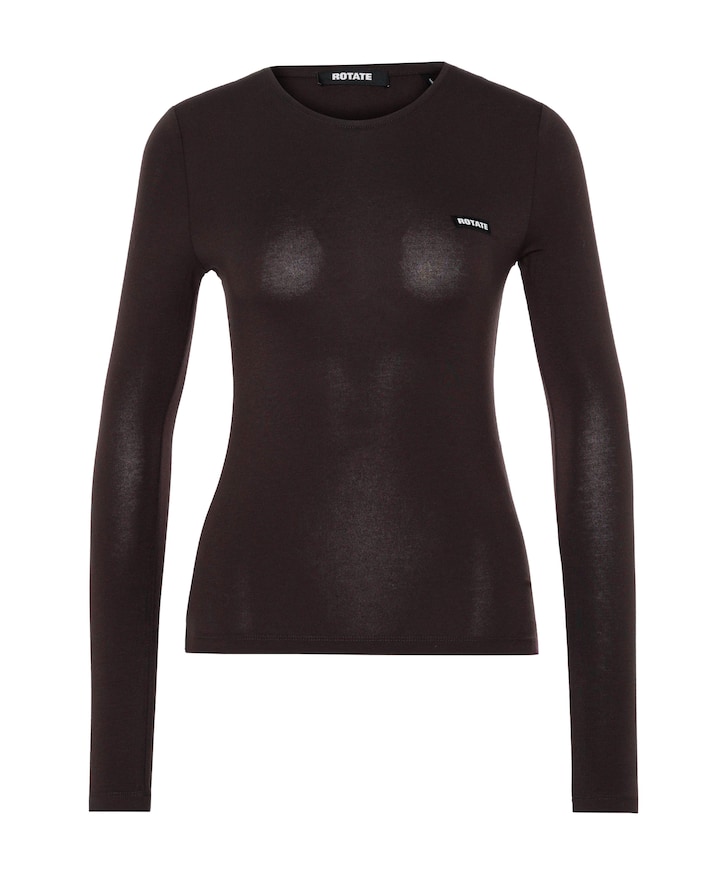 Dames blouse bruin