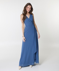 Dames jurk blauw