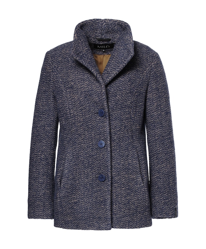 Dames jas blauw