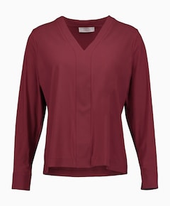 Dames longsleeve bordeaux