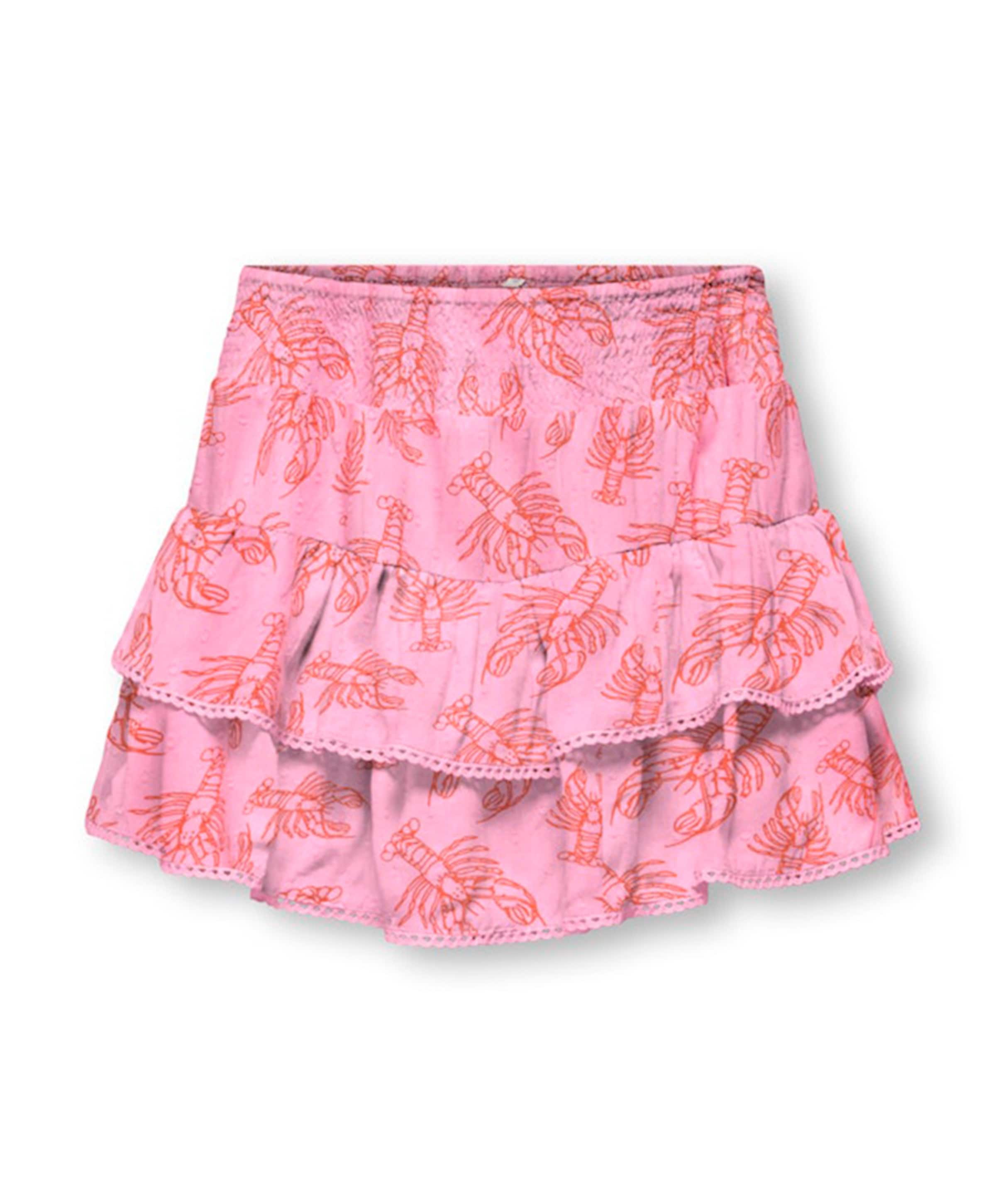 Meisjes broekrok roze