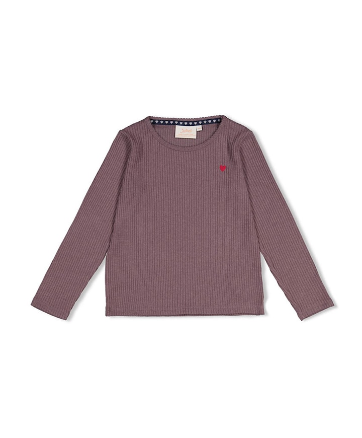 Meisjes longsleeve paars
